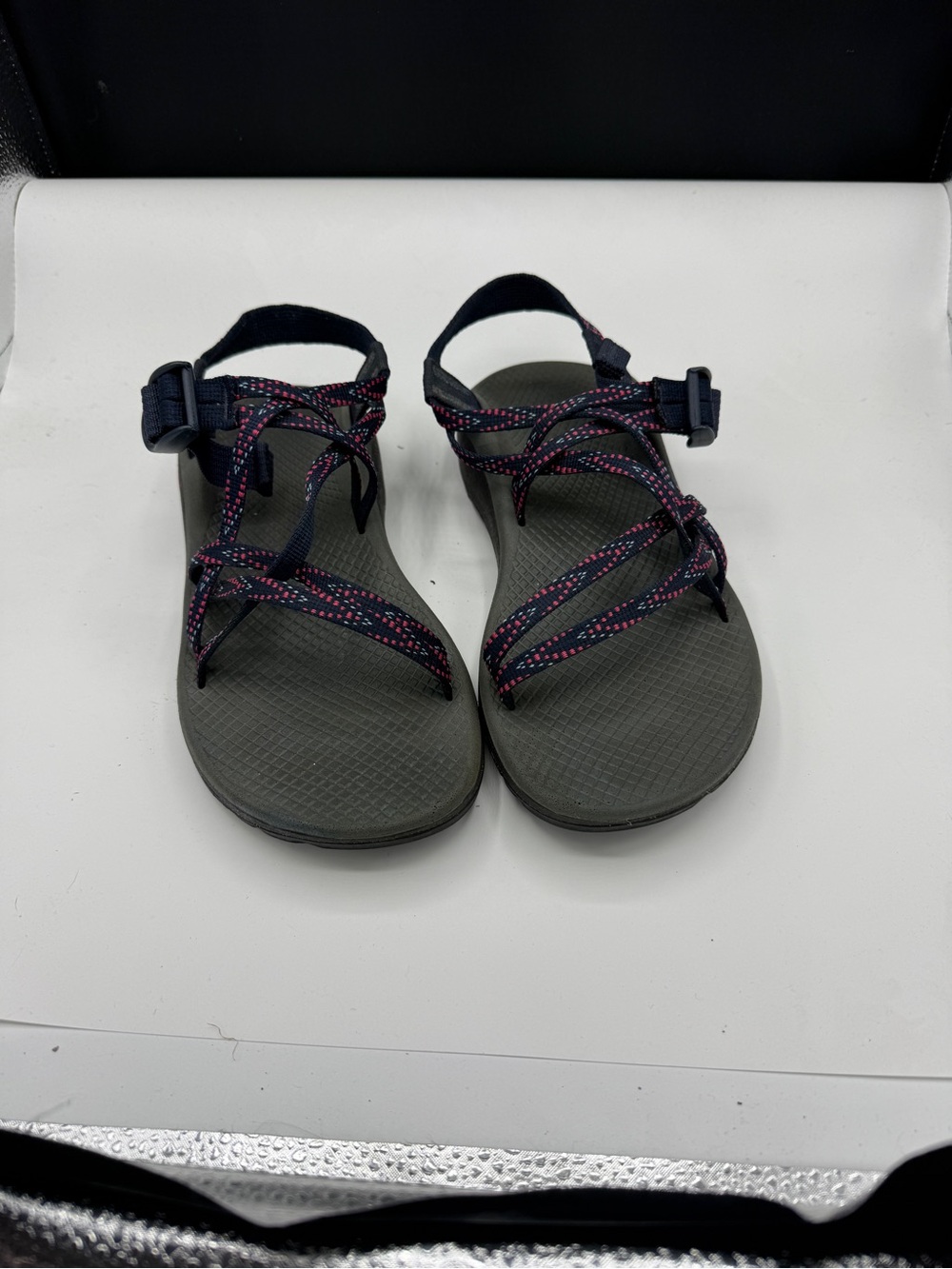 Chacos Black Z Cloud x Action Strappy Outdoor Sandals 8